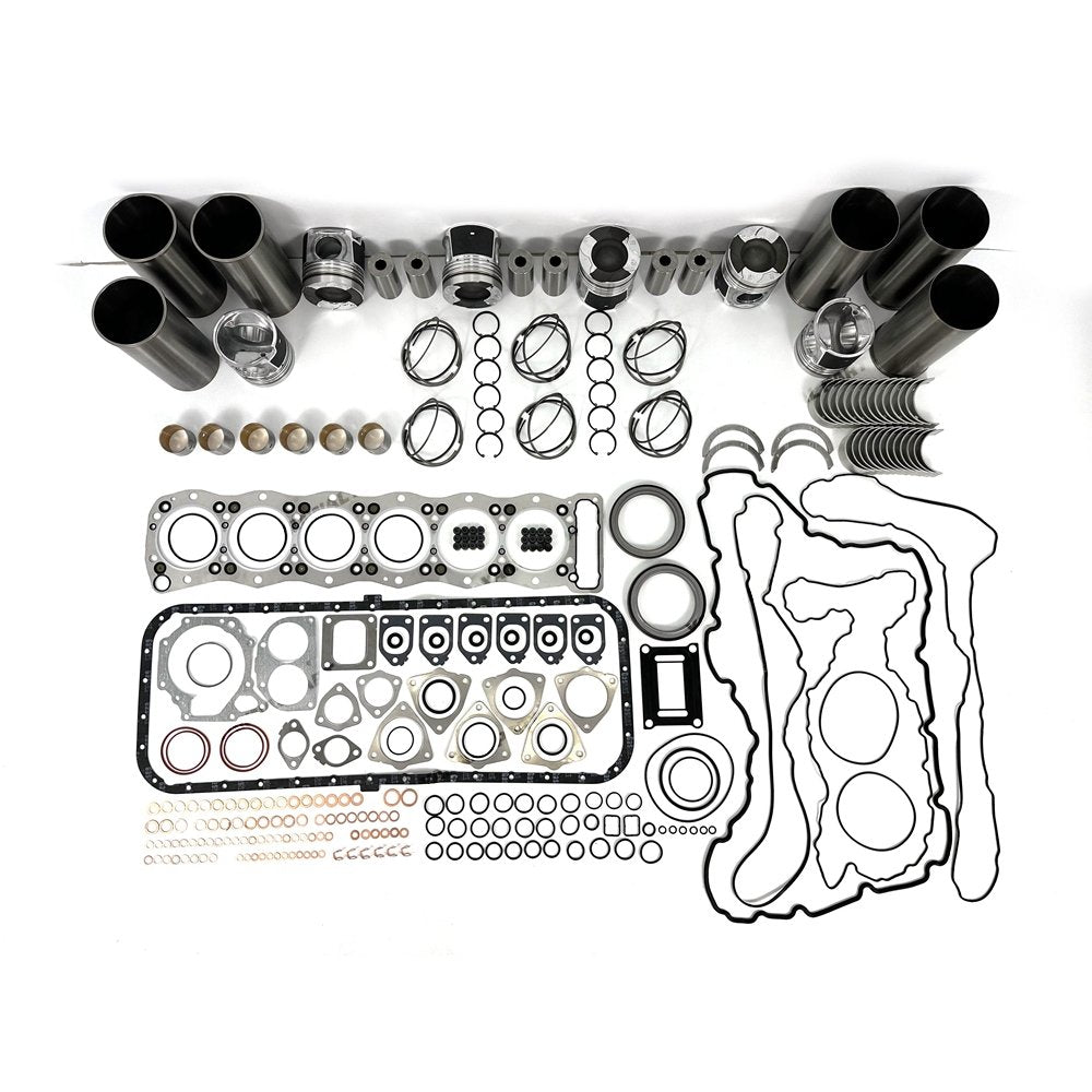 Overhaul Rebuild Kit With Gasket Set Bearing For Isuzu 6UZ1 Engine Part