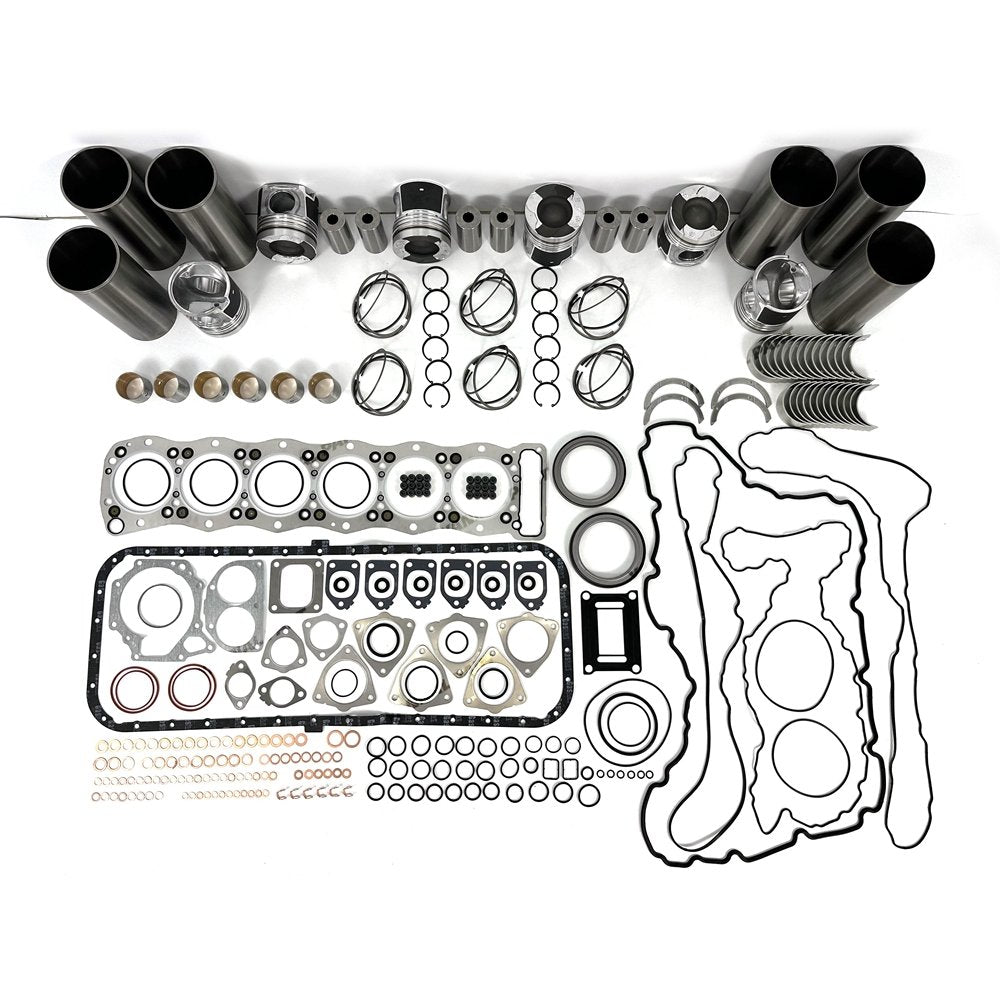 Overhaul Rebuild Kit With Gasket Set Bearing For Isuzu 6UZ1 Engine Part