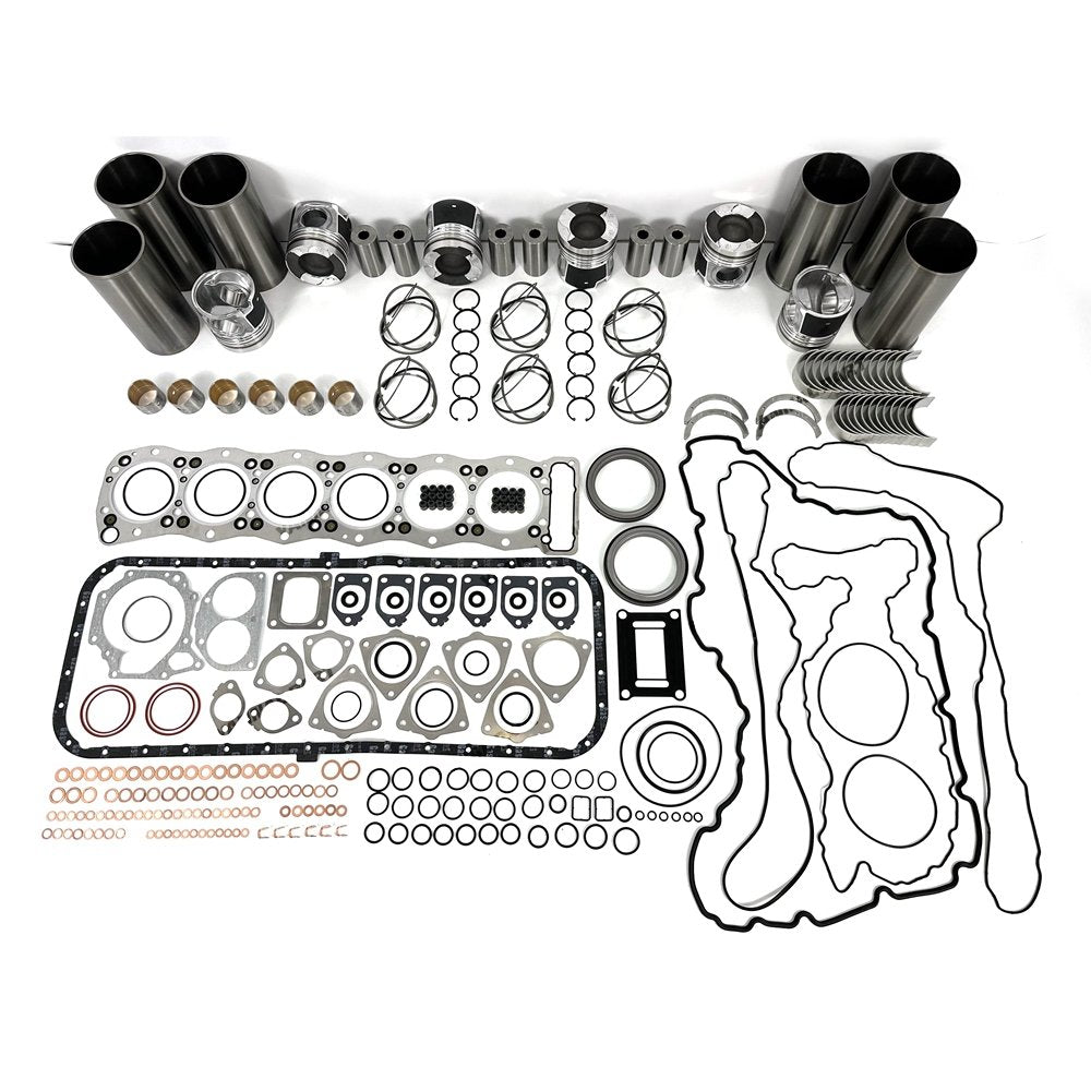 Overhaul Rebuild Kit With Gasket Set Bearing For Isuzu 6UZ1 Engine Part