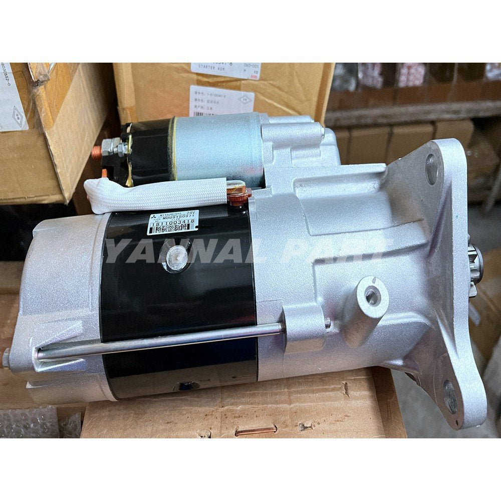 Starter Motor 1811003418 Fit For Isuzu 6WG1 Engine