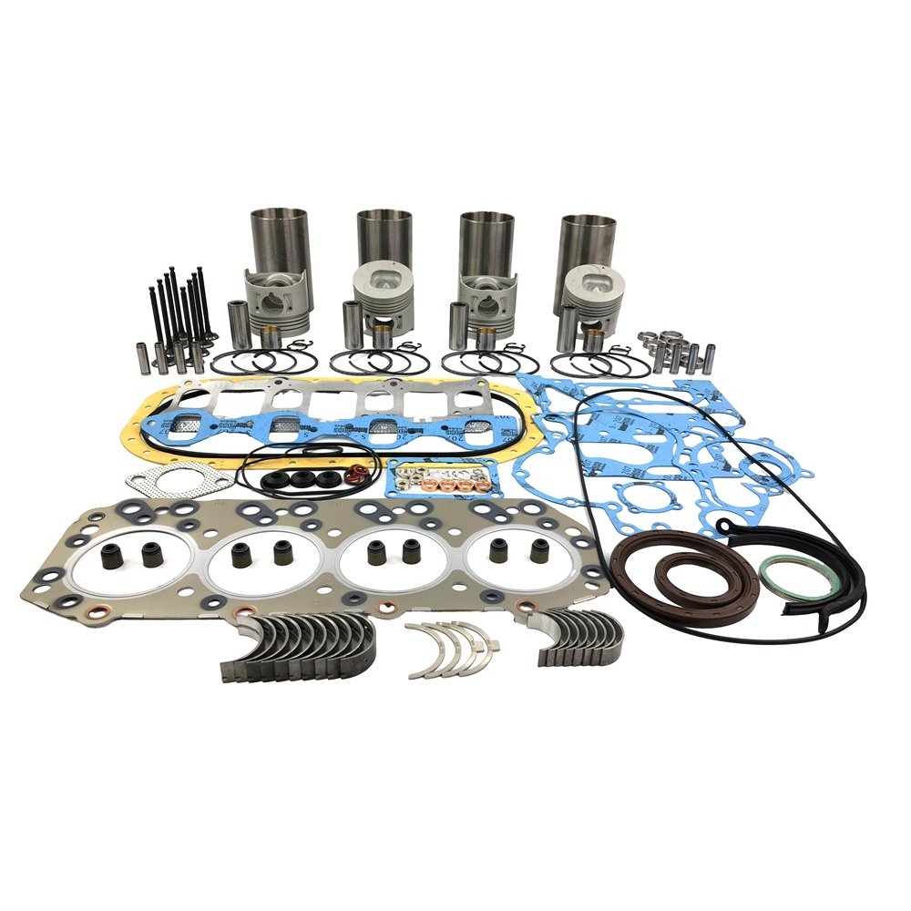 D201 Rebuild Overhaul Kit With Gasket Set Bearing & Valve Train For Isuzu Engine