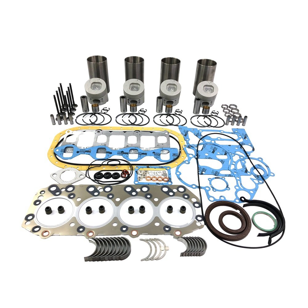 D201 Rebuild Overhaul Kit With Gasket Set Bearing & Valve Train For Isuzu Engine