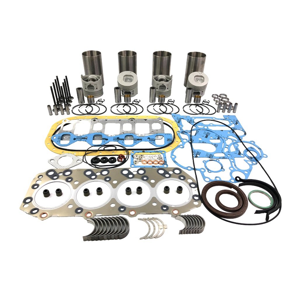 D201 Rebuild Overhaul Kit With Gasket Set Bearing & Valve Train For Isuzu Engine