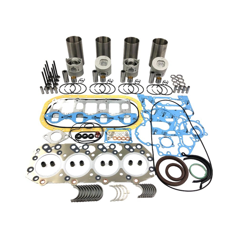 D201 Rebuild Overhaul Kit With Gasket Set Bearing & Valve Train For Isuzu Engine