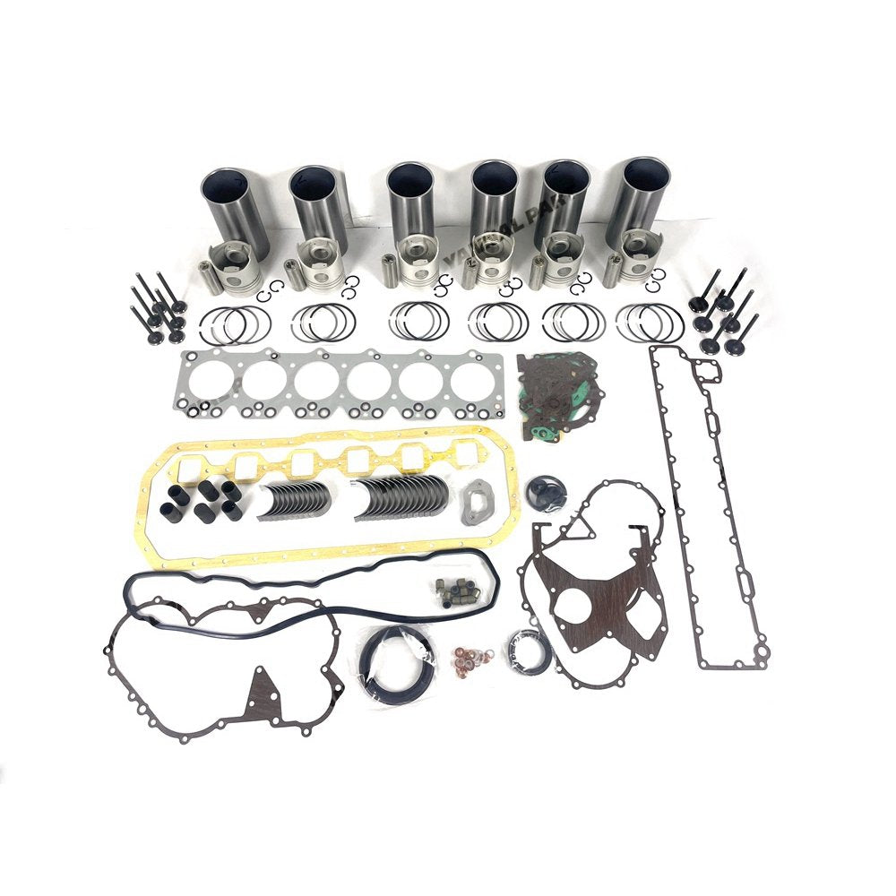 6x D500 Overhaul Rebuild Kit With Gasket Set Bearings For Isuzu diesel Engine