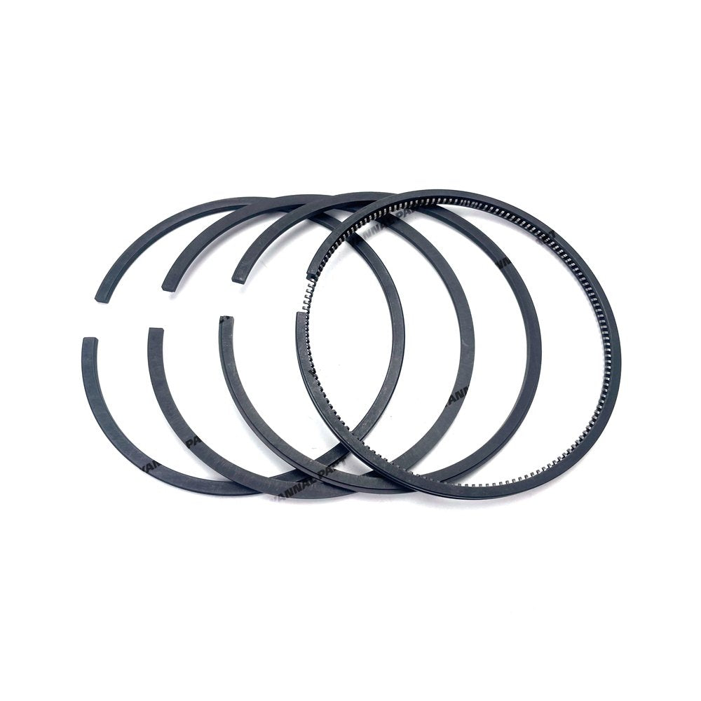 6X Piston Ring Set STD For Isuzu DH100 Engine