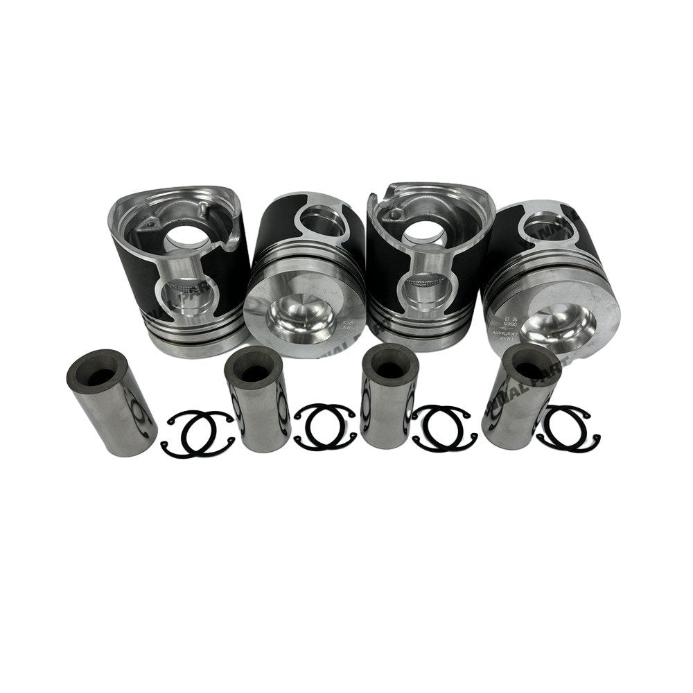 4x Piston Kit STD For Deutz BF4L913 Engine Parts