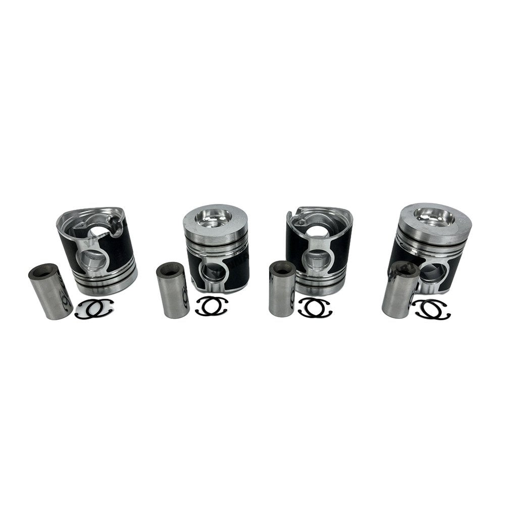 4x Piston Kit STD For Deutz BF4L913 Engine Parts