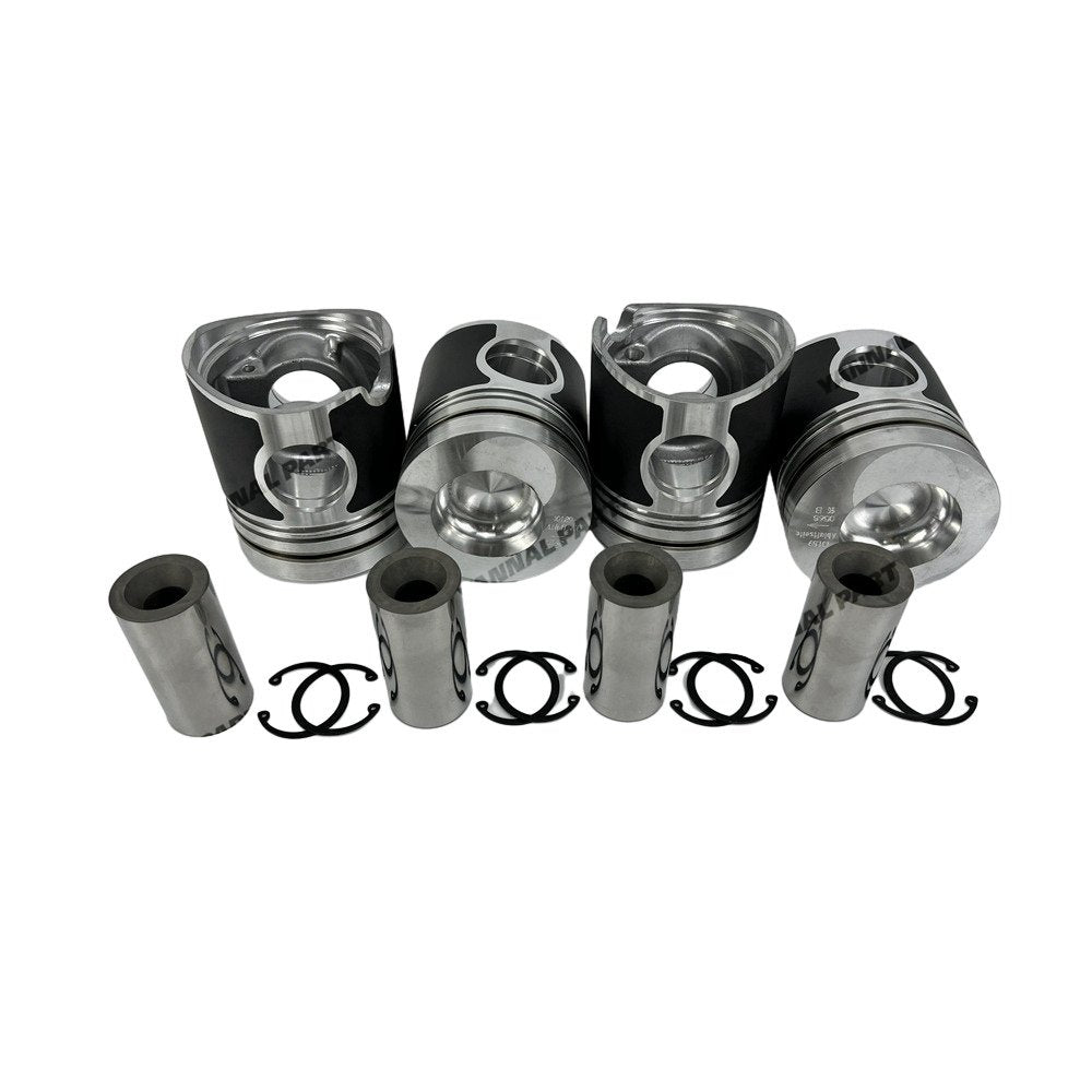 4x Piston Kit STD For Deutz BF4L913 Engine Parts