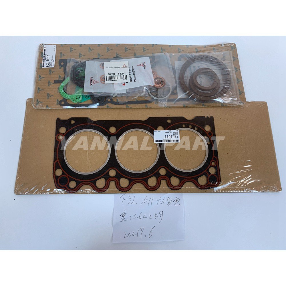 F3L1011 Full Gasket Kit For Deutz F3L1011 Engine Spart Part