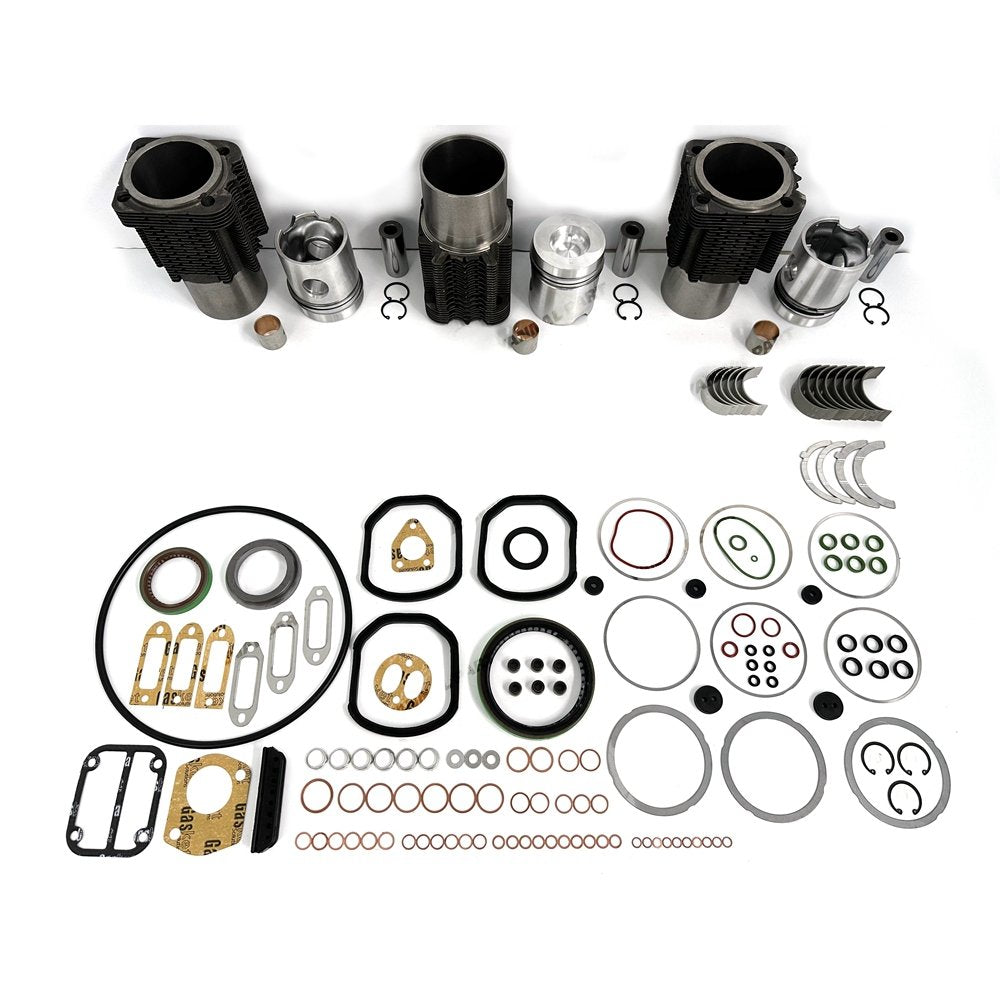 Overhaul Rebuild Kit With Gasket Set Bearing For Deutz F3L912 Engine Part