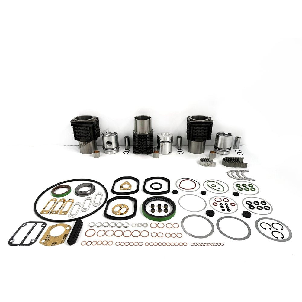 Overhaul Rebuild Kit With Gasket Set Bearing For Deutz F3L912 Engine Part