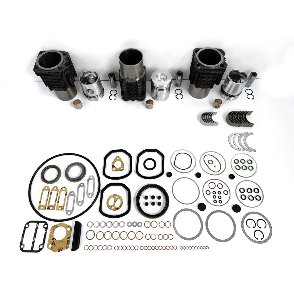 Overhaul Rebuild Kit With Gasket Set Bearing For Deutz F3L912 Engine Part