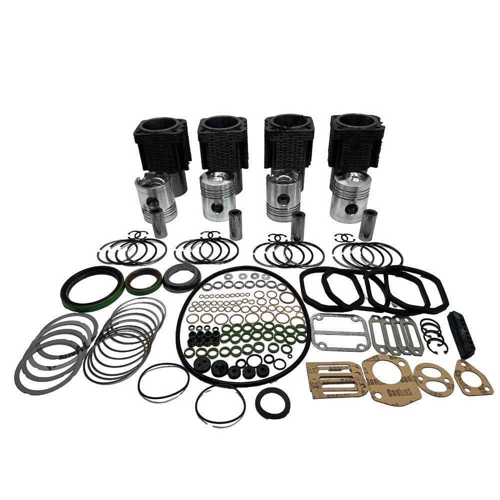 4x F4L912 Engine Overhaul Kit With Full Gasket Set For Deutz diesel Engine