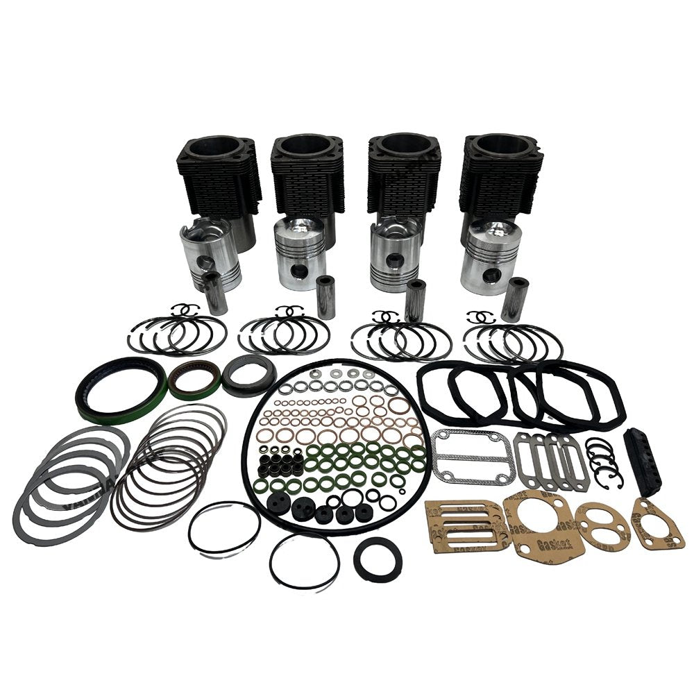 4x F4L912 Engine Overhaul Kit With Full Gasket Set For Deutz diesel Engine