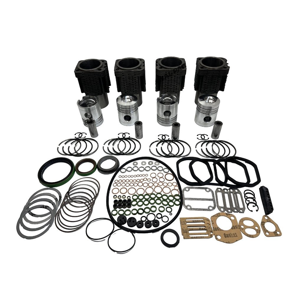 4x F4L912 Engine Overhaul Kit With Full Gasket Set For Deutz diesel Engine