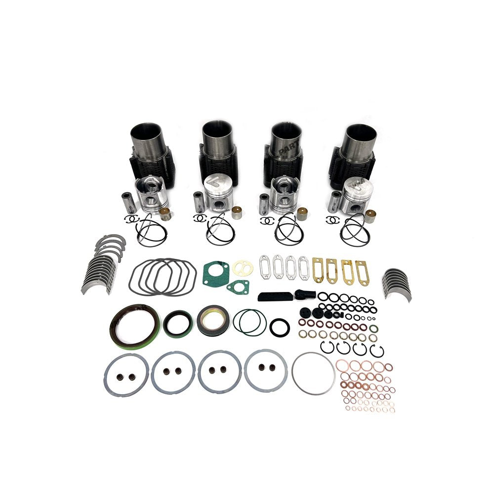 Engine Overhaul Rebuild Kit With Gasket Bearing Set For Deutz F4L912W Engine