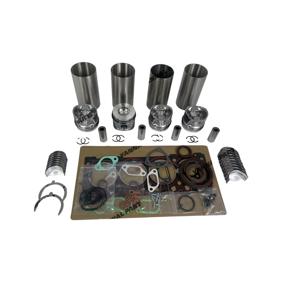 4x TD2011L04 Overhaul Rebuild Kit With Gasket Set Bearing For Deutz diesel engin