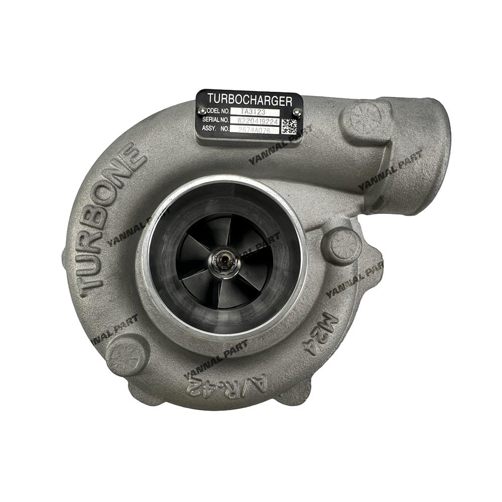 Turbocharger 2674A076 Fit For Perkins 1004-4T Engine