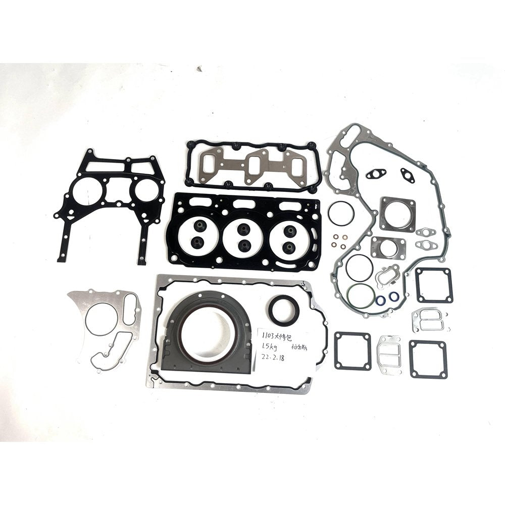 1103 Full Gasket Kit Set Fits For Perkins Excavator Engine Spare Parts