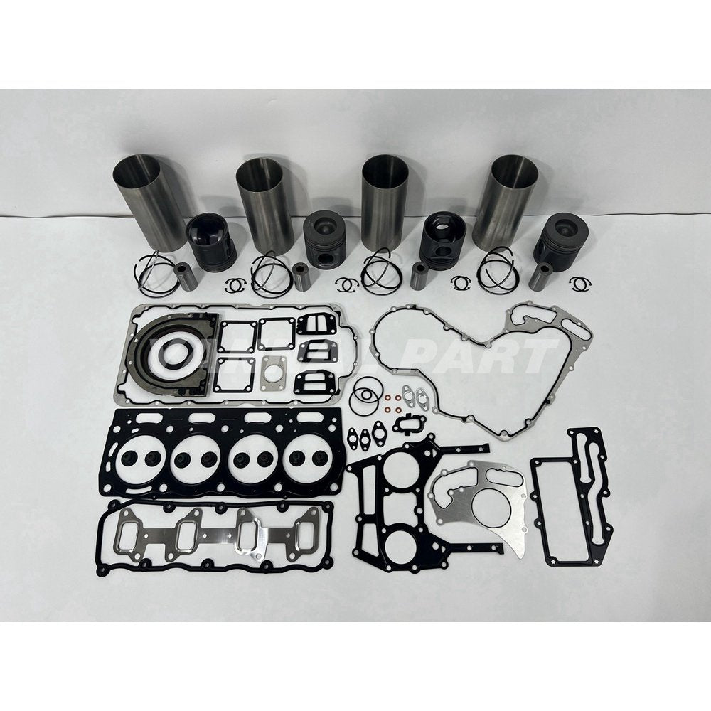 For Perkins 1104/3135M111 Overhaul Rebuild Kit Backhoe Diesel Engine