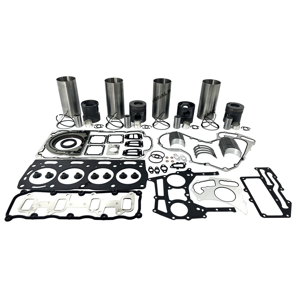 Engine Overhaul Rebuild Kit With Gasket Bearing Set For Perkins 1104 Engine