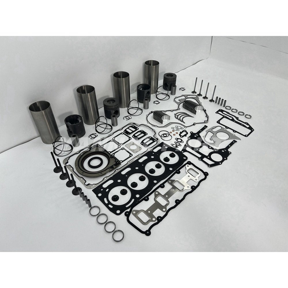 New 318D2 Piston Kit With Full Gasket Set Valve Train & Bearing Set For Caterpil