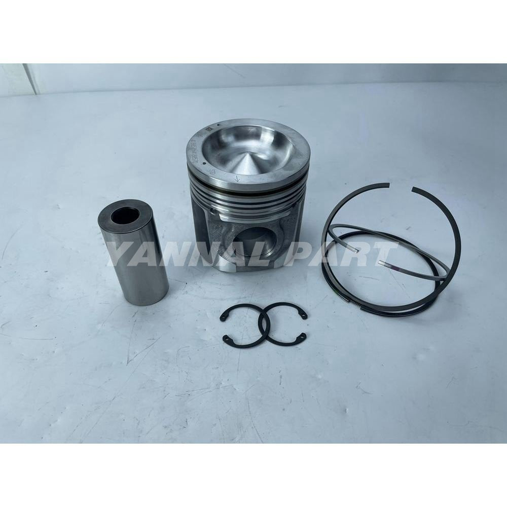 6x 1206E-E70T Piston With Ring For Perkins diesel Engine parts