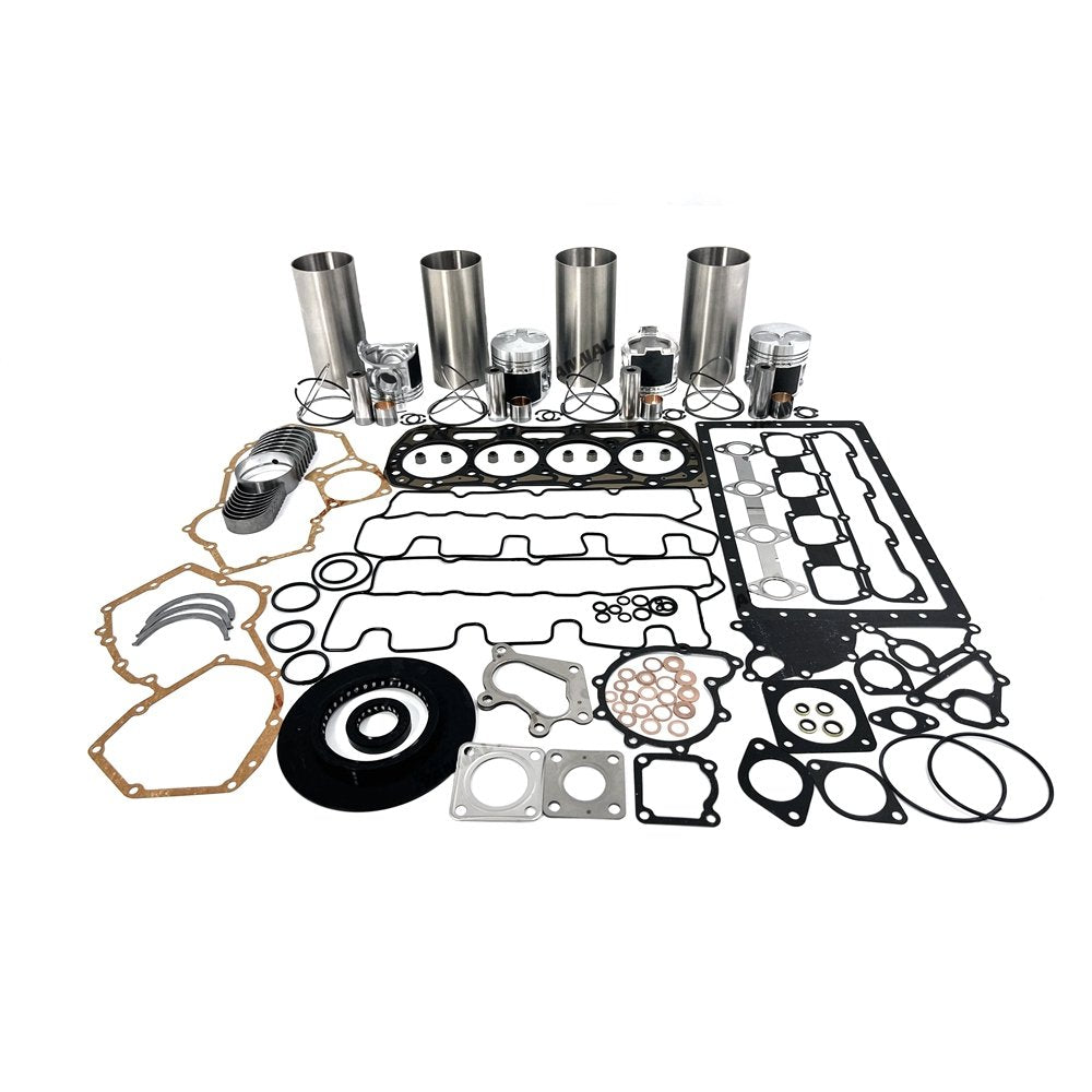 Engine Overhaul Rebuild Kit With Gasket Bearing Set For Perkins 404C-22 Engine