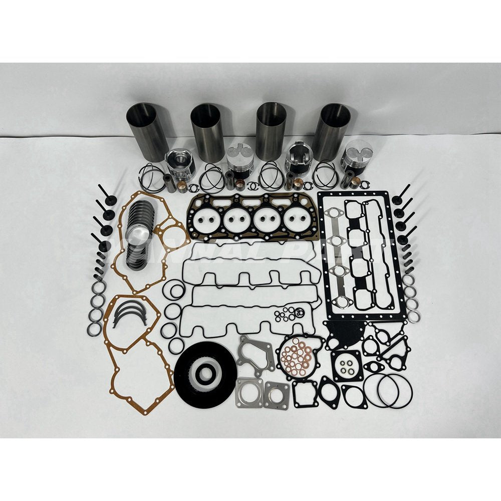 New 404C-22 Rebuild Overhaul Kit With Gasket Set Bearing & Valve Train For Perkins