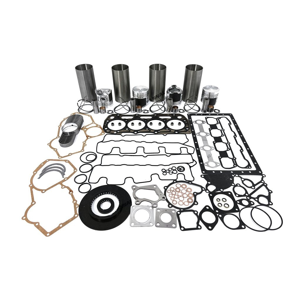 Engine Overhaul Rebuild Kit With Gasket Bearing Set For Perkins 404C-22T Engine