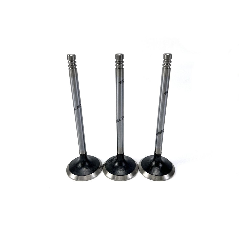 3 PCS 3142A091 Exhaust Valve For Perkins 903.27 Engine Part