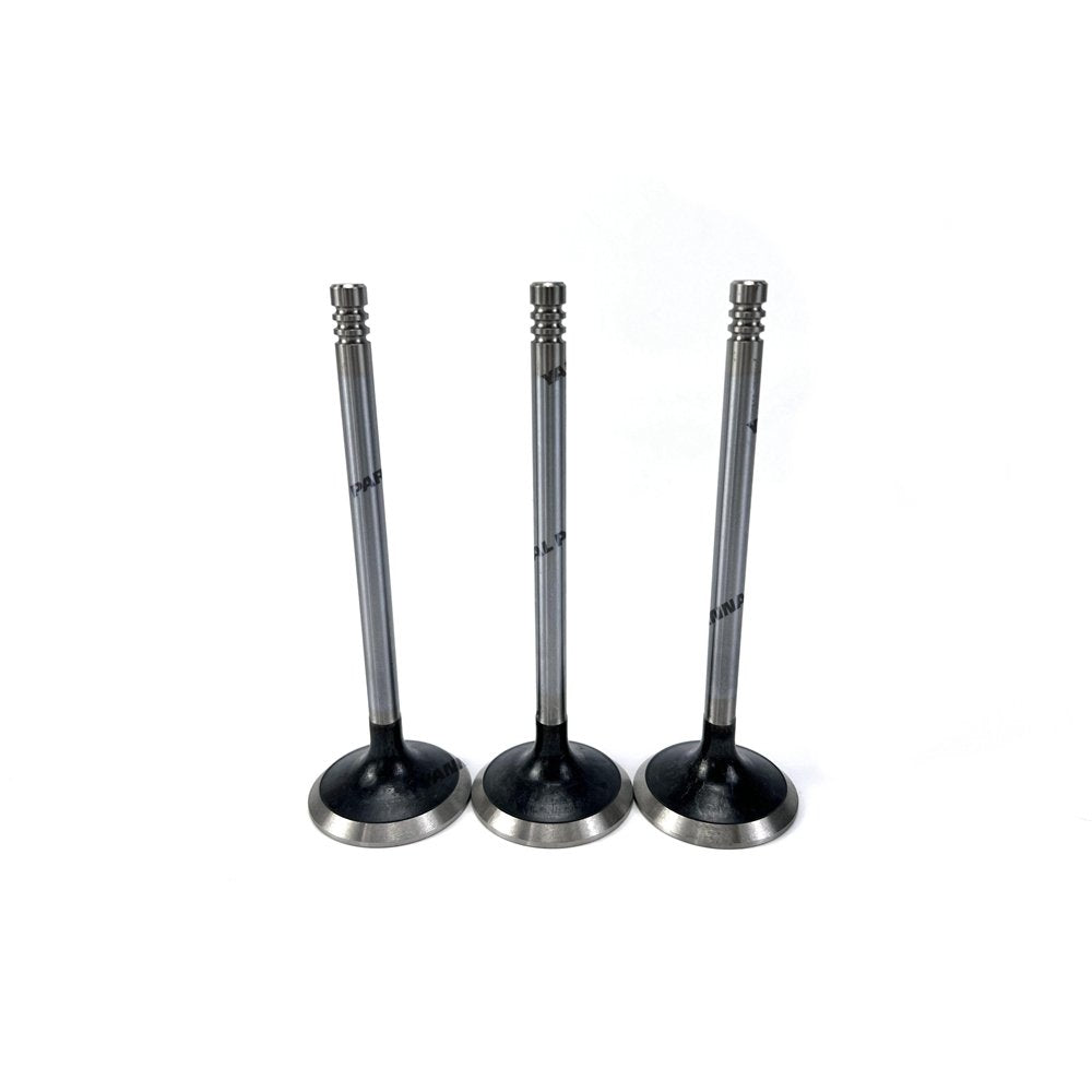 3 PCS 3142A091 Exhaust Valve For Perkins 903.27 Engine Part