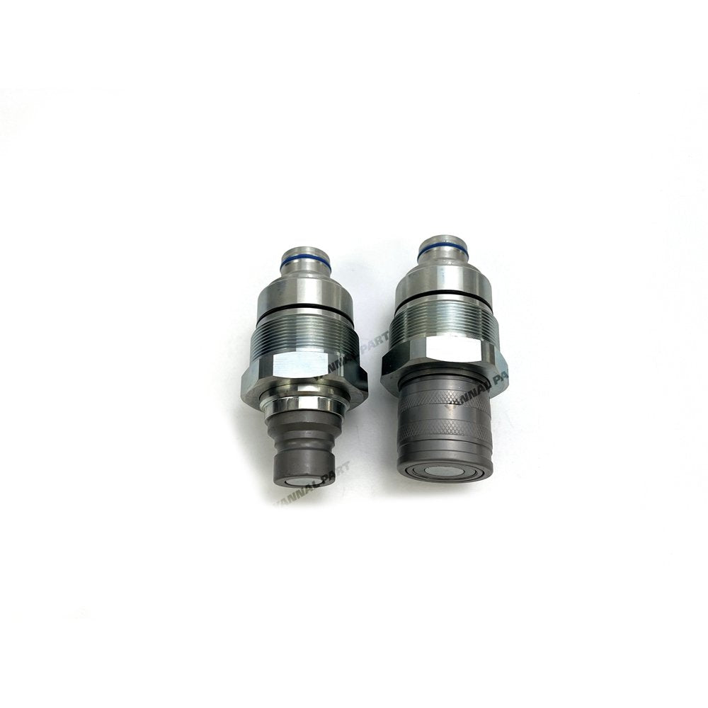 7246802 7246799 Female Flat Face Hydraulic Coupler For Bobcat S450