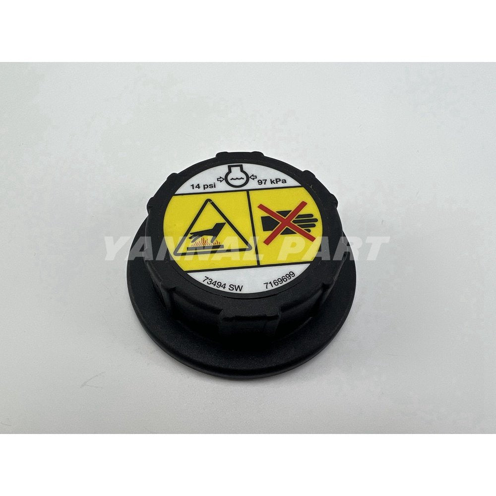 6733429 Water Coolant Tank Cap For Bobcat Loader T590 T650 T770 T870 TL30.60