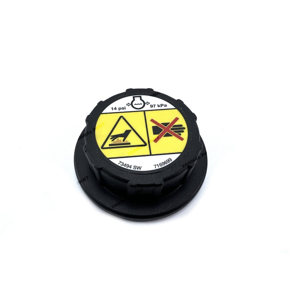 6733429 Water Coolant Tank Cap For Bobcat Loader T590 T650 T770 T870 TL30.60