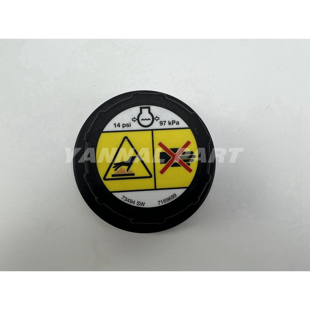 6733429 Water Coolant Tank Cap For Bobcat Loader T590 T650 T770 T870 TL30.60