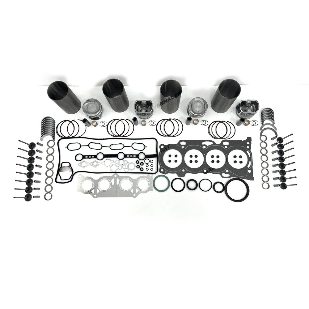 4X 1AZ Engine Overhaul Rebuild Kit With Gasket Bearing Valve For Toyota Engine