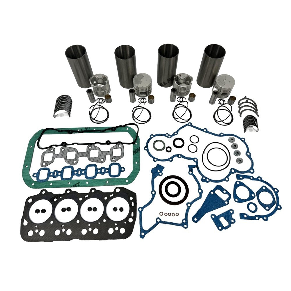 1DZ-2 Overhaul Rebuild Kit With Gasket Set Bearing For Toyota Excavator Parts