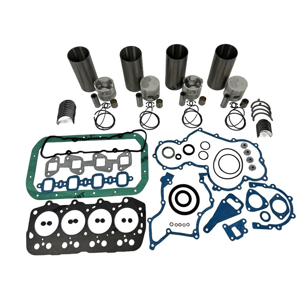 1DZ-2 Overhaul Rebuild Kit With Gasket Set Bearing For Toyota Excavator Parts