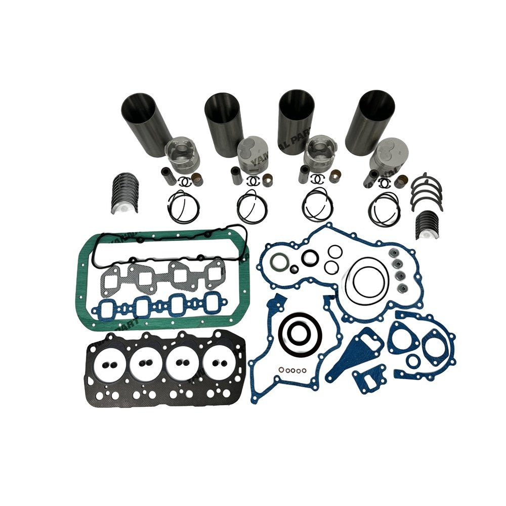 1DZ-2 Overhaul Rebuild Kit With Gasket Set Bearing For Toyota Excavator Parts