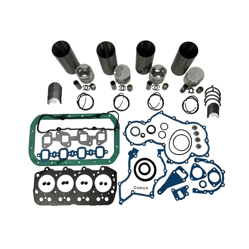 1DZ-2 Overhaul Rebuild Kit With Gasket Set Bearing For Toyota Excavator Parts