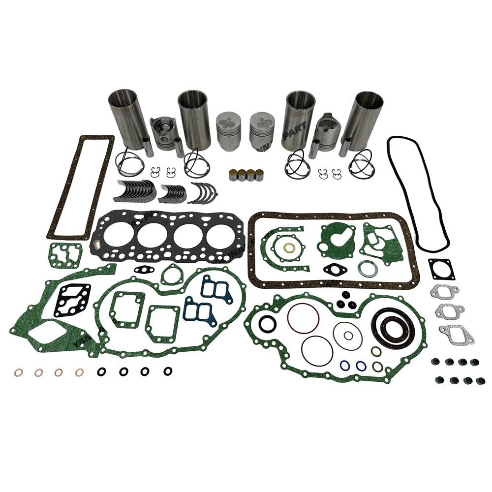 2J Overhaul Rebuild Kit With Gasket Set Bearing For Toyota Excavator Parts