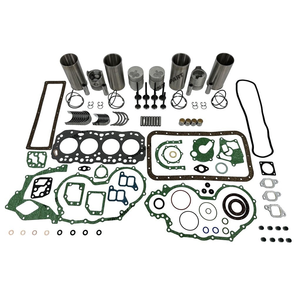 4X 2J Engine Overhaul Rebuild Kit For Toyota Excavator Parts