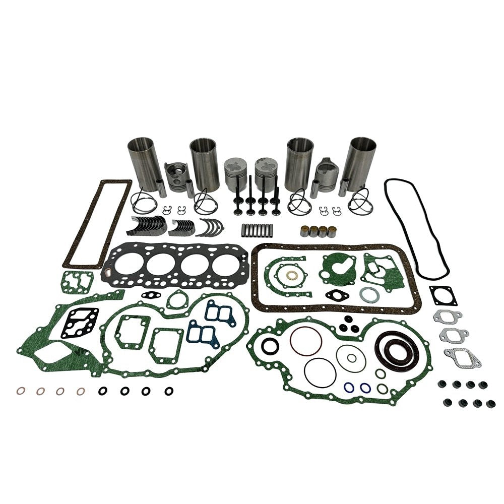 4X 2J Engine Overhaul Rebuild Kit For Toyota Excavator Parts