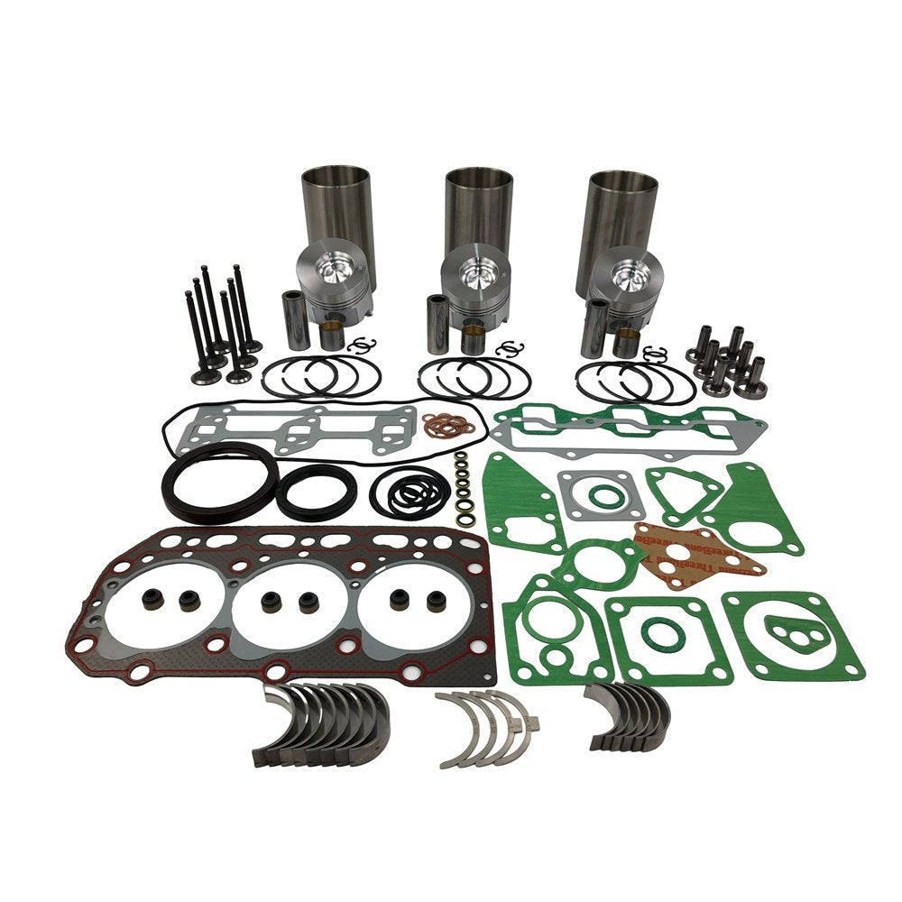 New 3D84-2 Overhaul Rebuild Kit With Gasket Set For Komatsu Diesel Engine