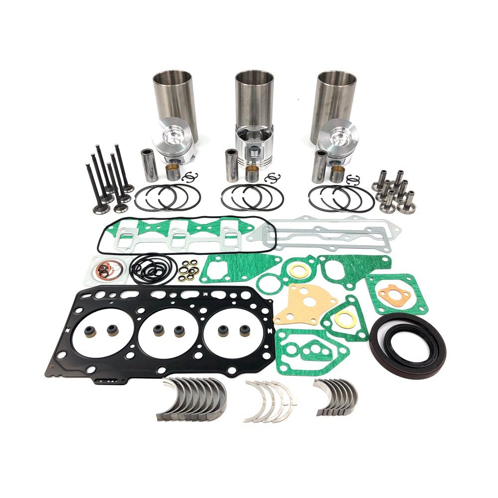 For Yanmar 3TNE84 3D84-3 Overhaul Rebuild Kit Piston height 87mm