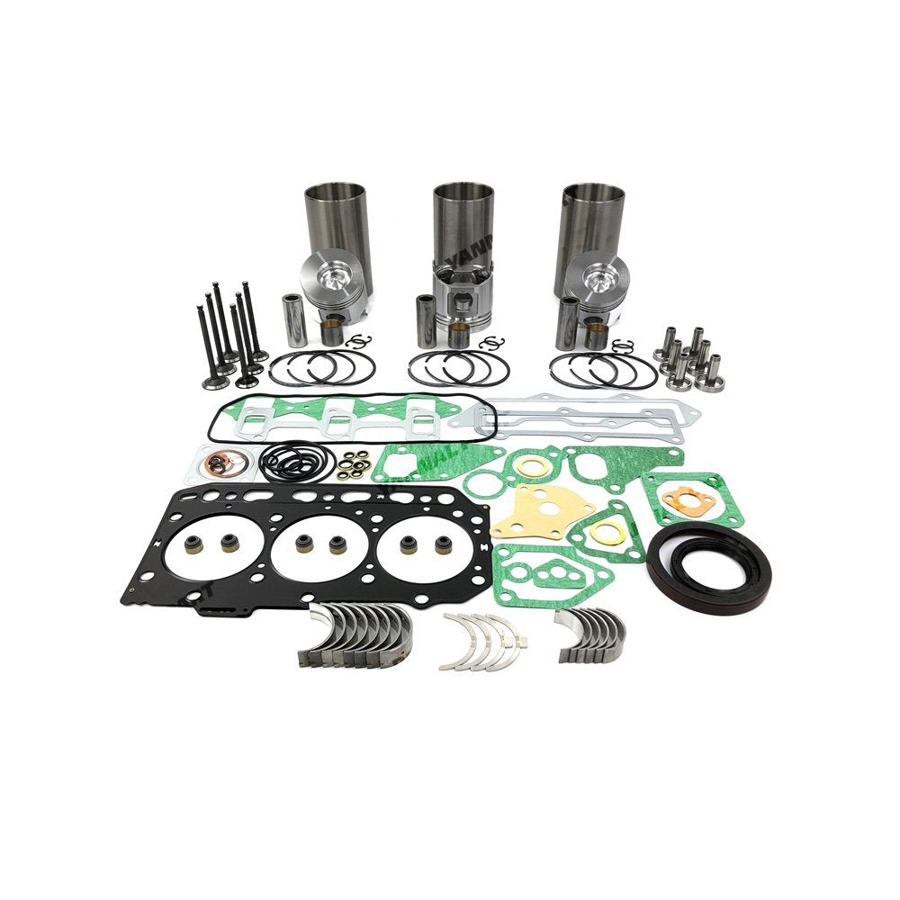 3JH3 Engine Rebuild Kit With Gasket Bearing Valve For Yanmar Diesel Engine