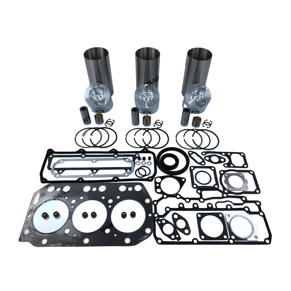 For YANMAR 3TN100 Liner kit Piston full gasket set