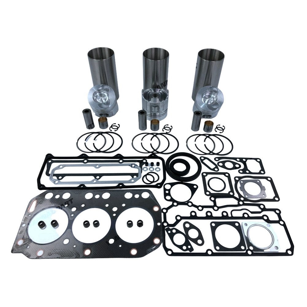 For YANMAR 3TN100 Liner kit Piston full gasket set